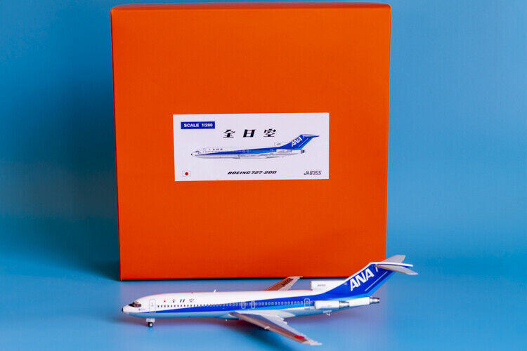 1:200 JC Wings ANA BOEING 727-200 Passenger Airplane Diecast Aircraft Model