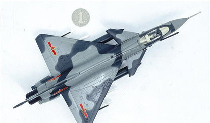 AF1 Chinese J-10 Raptor J-10 fighter 1/72 DIECAST Aircraft Pre-builded Model