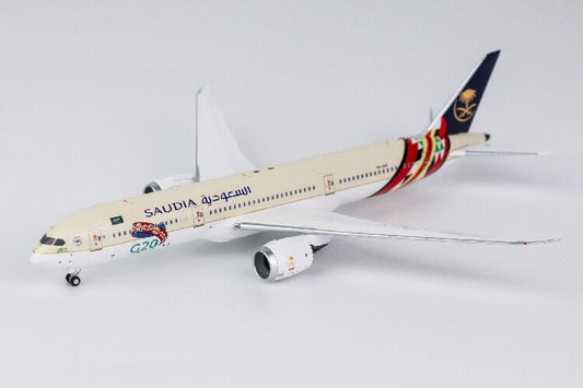 NG Model SAUDIA for BOEING 787-9 DREAMLINER HZ-ARF G20 1/400 diecast plane model