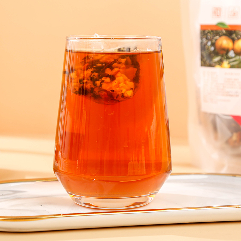 100g/bag Chen Pi Pu-erh Tea 25 Pack Pu-erh Tea Health Tea Bag Infusion Tea