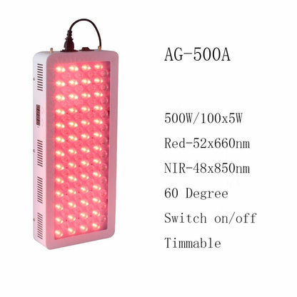 Infrared Red Light Therapy LED Light 300W 500W 1000W 630nm 660nm 810nm 830nm 850