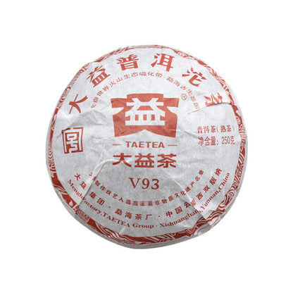 Yunnan Menghai Dayi V93 Pu-erh Tea Tuo Cha 2011 250g Ripe Puerh Puer Tuocha Shu