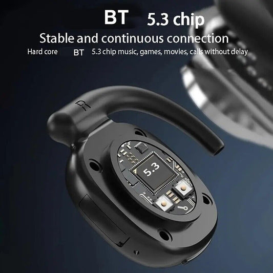 Wireless Bluetooth 5.3 Neckband Headphones Mic Headset Stereo Earbuds Earphone