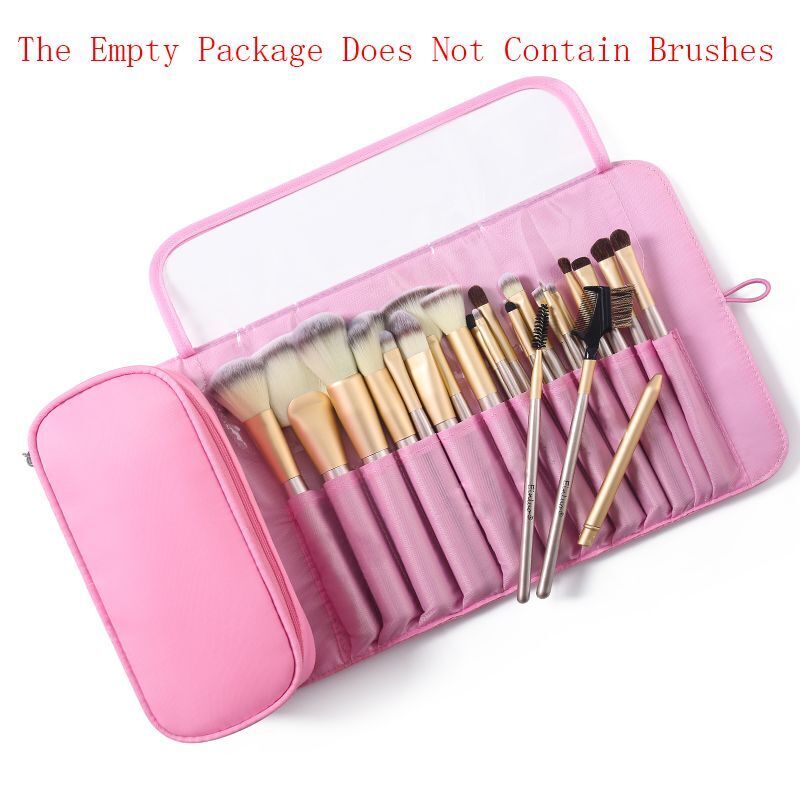 Makeup Bag Cosmetic Brush Travel Organizer Tools Rolling Bag Waterproof Nylon