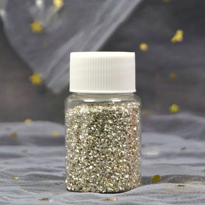 40g Small Gravel Crystal Glass Sand Filler UV Resin Jewelry Crafts Making Supply