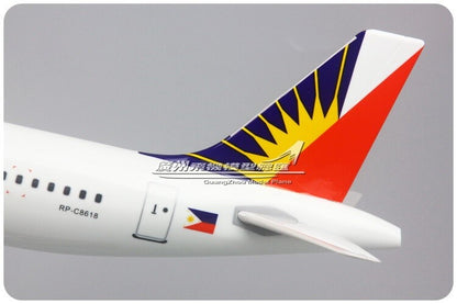 47CM Philippines AIRBUS A320 RP-C8618 Passenger Airplane Resin Aircraft Model