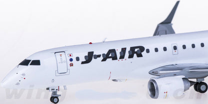 1:200 JC Wings J-Air Japan Airline Embraer ERJ-190 Passenger Plane Diecast Model