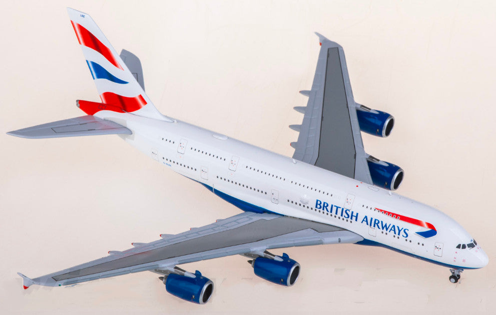 1:400 Geminijets British Airways Airbus A380 Passenger Airplane Diecast Model
