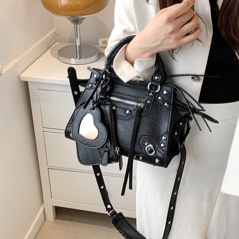 Shoulder Bag Synthetic Leather Handbag Strap 10*124 CM Shopping Bags 26*19*10 CM