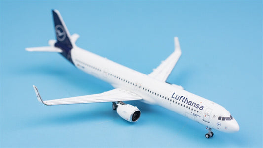 PANDAMODEL Lufthansa AirBus A321neo D-AIEB June 1:400 DIECAST plane Pre-built