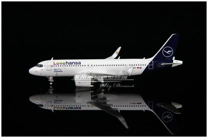 1:400 GeminiJets Lufthansa AIRBUS A320neo Passenger Airplane Diecast Plane Model