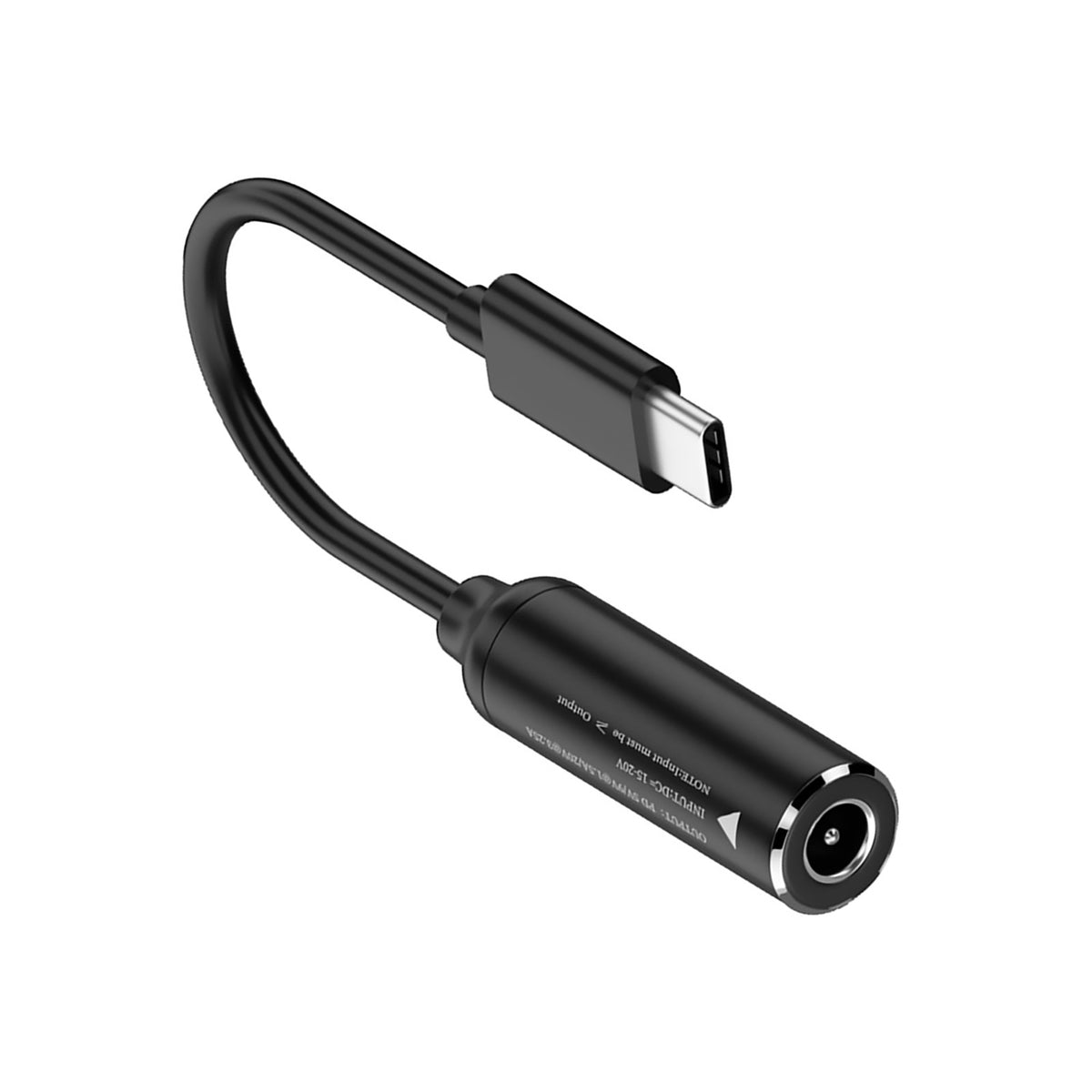 5.5*2.1 DC Female to USB Type C PD Charger Cable for USB C Speakers Headphone f