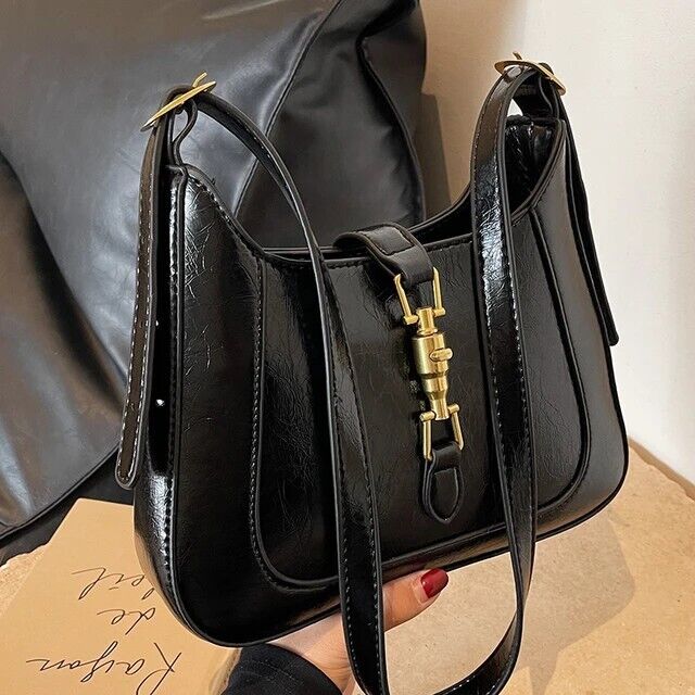 Women's Classic Vintage Handbag Leather Shoulder Bag Crossbody Bag Retro Gift