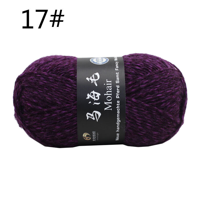 Hot Sale 100g Soft Mohair Cashmere Yarn Thick Woven Knitting Wool Crochet Yarn