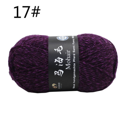 Hot Sale 100g Soft Mohair Cashmere Yarn Thick Woven Knitting Wool Crochet Yarn