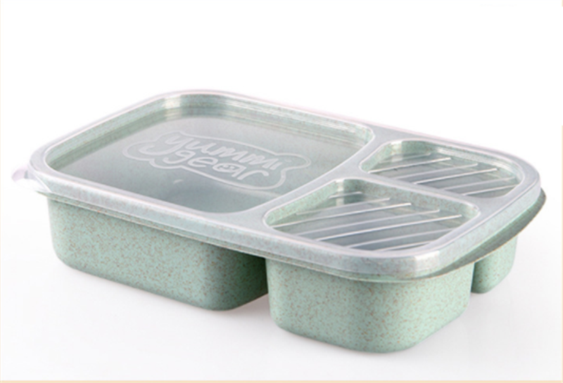 Food Container Storage Tableware Heated Dinnerware Lunch Bento Box Dining Tools