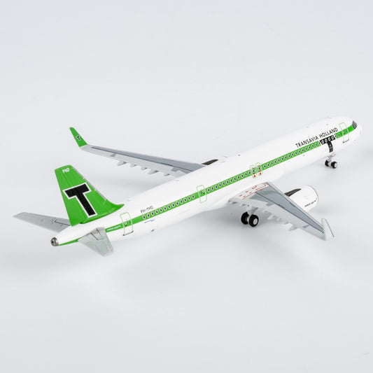 1:400 NGmodels Transavia Airbus A321neo Passenger Airplane Diecast Plane Model
