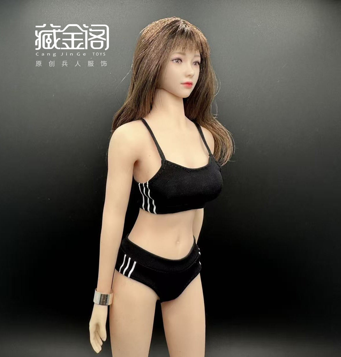 1/6 Female Athletic Tank Top And Shorts Set for 12" PH TBL Action Figures