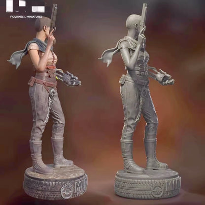 1/24 resin figure model kit Crazy Max 3D printing Unassembled Unpainted
