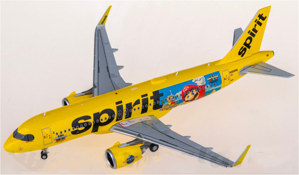 1:200 JC Wings Spirit Airlines Airbus A320neo Airplane Diecast Aircraft Model