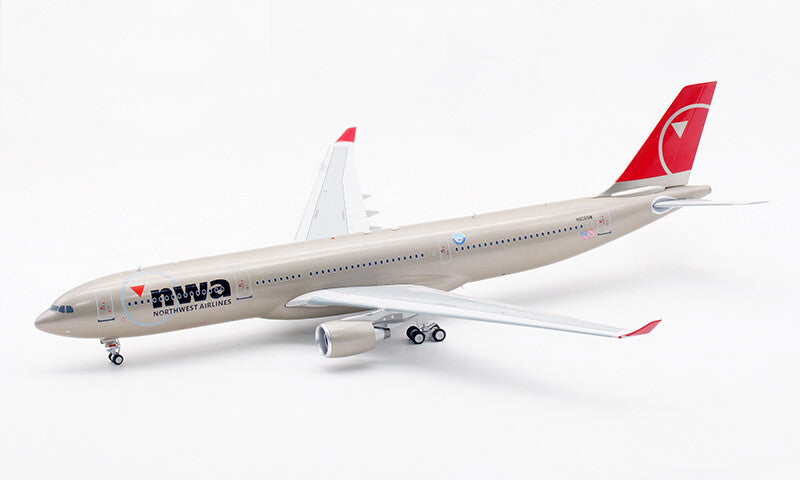 1:200 32CM B-Models NWA AIRBUS A330-300 Passenger Plane Diecast Aircraft Model