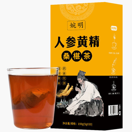 Ginseng Yellow Essence Tea Mulberry Yellow Essence Wolfberry Five Treasures Tea