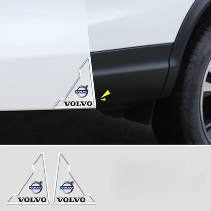 2-piece car door corner anti-collision strip transparent protective tape