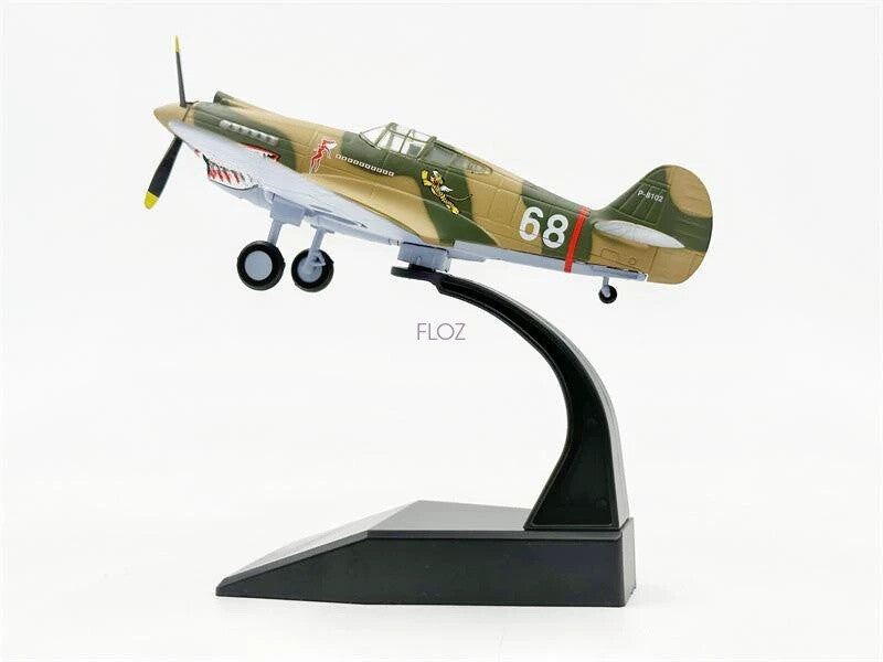 for Amer WWII P-40 for Flying Tigers 68 fighter jet 1/72 Plane Pre-built Model