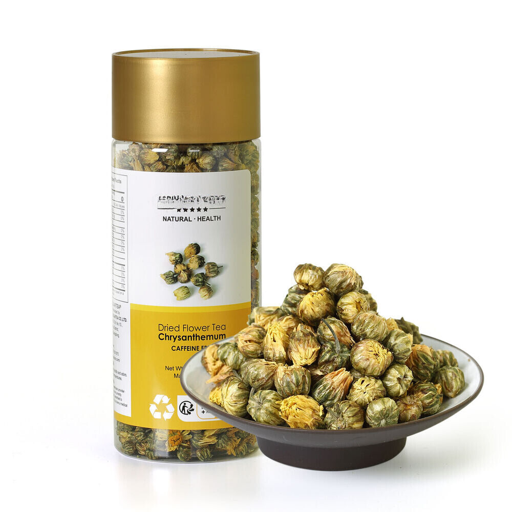 HELLOYOUNG 100g/3.52oz Premium Fetal Chrysanthemum Flower Tea Buds Dried Herbal