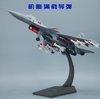 1:50 40CM J-15 Shipborne Carrier Based Fighter Plane Diecast Aircraft Model