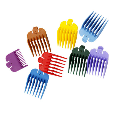 8PCS Universal Hair Clipper Limit Comb Trimmer Guard Combs Accessory For WAHL