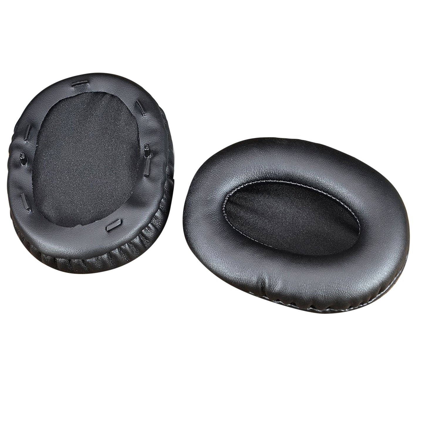 2Pcs Black Ear Pads Cushion For Razer Opus X Wireless Headphones Replace Parts;