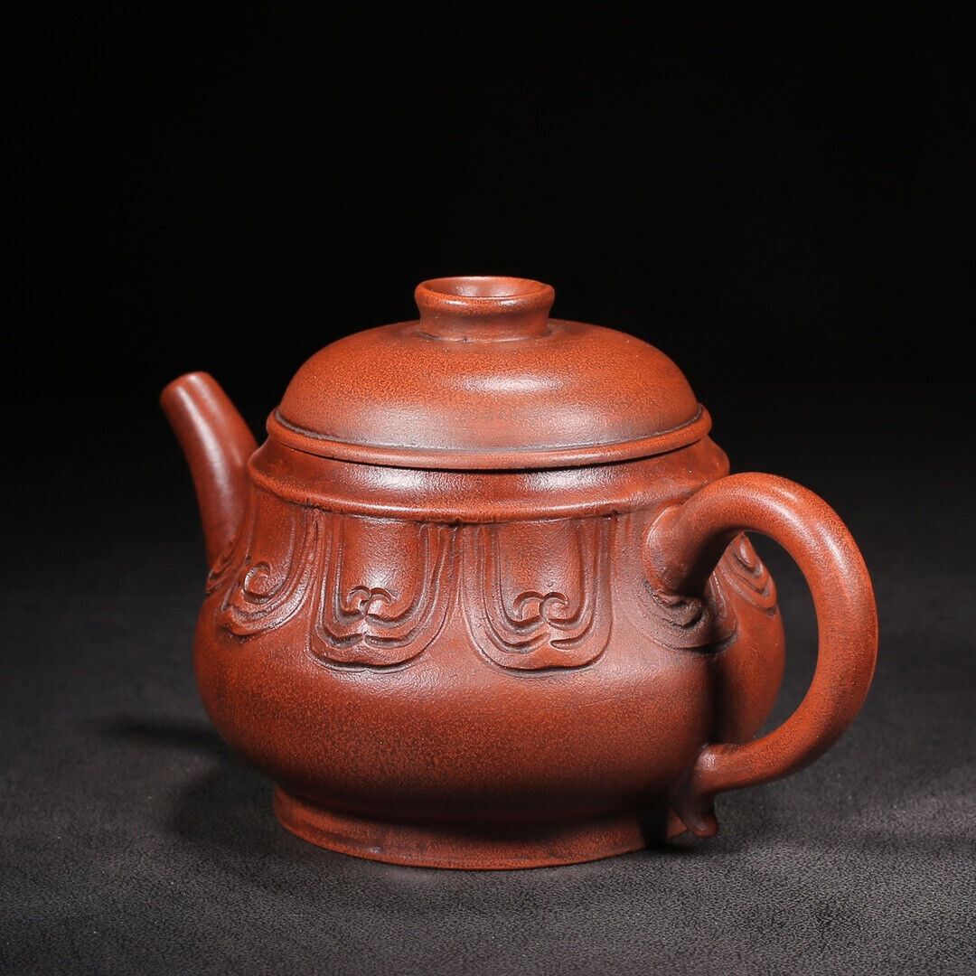 Chinese Yixing Zisha Clay Handmade Exquisite Teapot（梵莲 底款：汪寅仙）