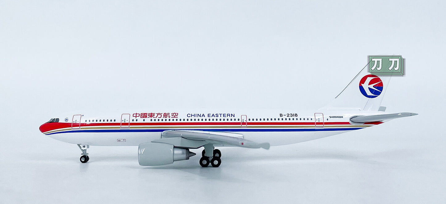 1:400 JET CHINA EASTERN A300-600R B-2318 Passenger Airplane Diecast Model