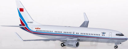 1:200 Hogan PLAAF BOEING 737-800 Passenger Airplane ABS Plastic Aircraft Model