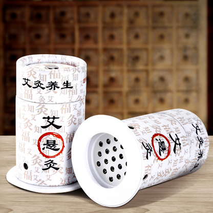 6pcs Moxibustion Box Portable Moxa Jar Mugwort Article Wormwood Massage tool艾灸艾条