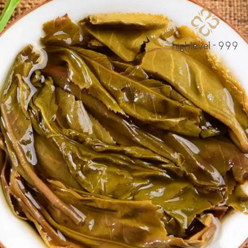 357g 2019 Raw Puer Tea Cake Bingdao Peacock Yunnan Ancient Tree Compressed Tea