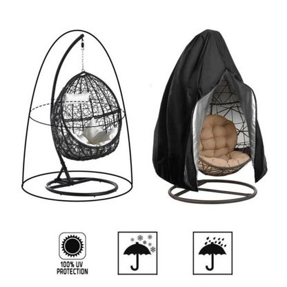 Funda Cover Para Silla De Patio Tipo hamaca y Asiento de columpio Impermeable