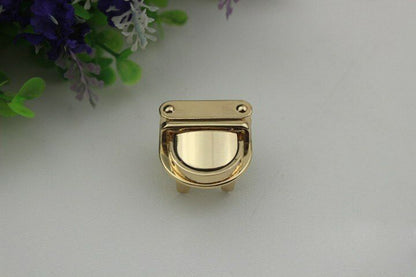 DIY Bag Handbag Clasp Turn Twist PurseHardware Lock Buckle Metal Bag Accessories