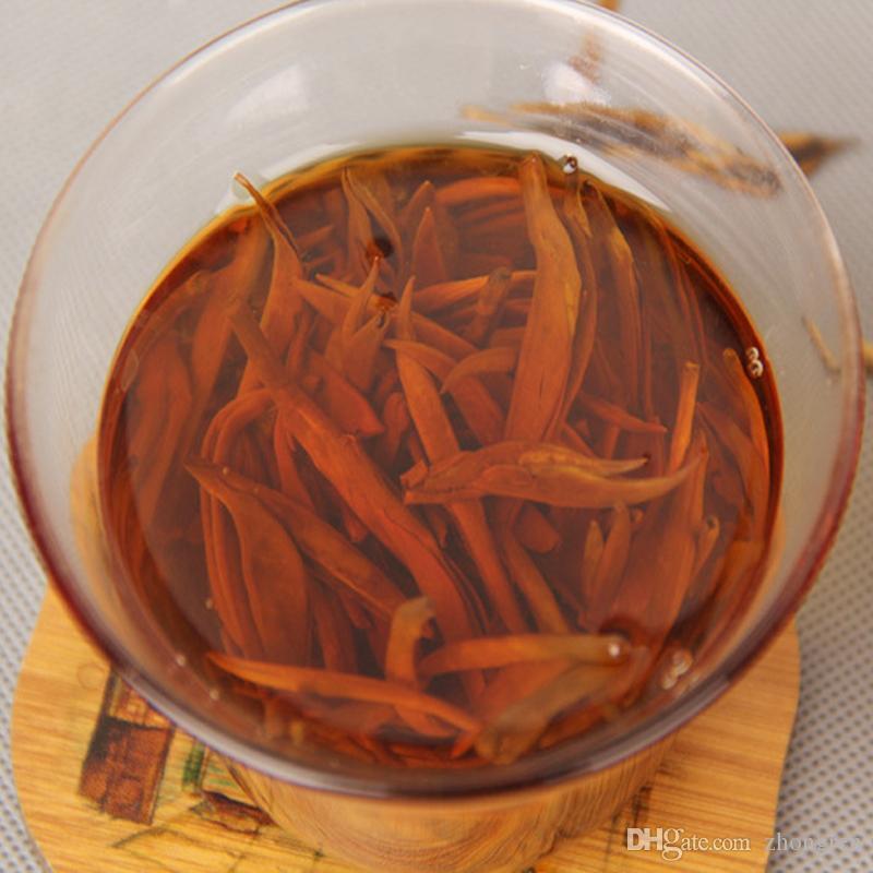 2023 Yunan Fengqing Dianhong Black Tea Small Golden Bud Healthy Organic Tea 250g
