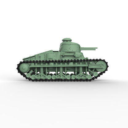 SSMODEL SS32903 1/32 Military Model Kit Japan Renault Otsu 37mm Sogekihou Light