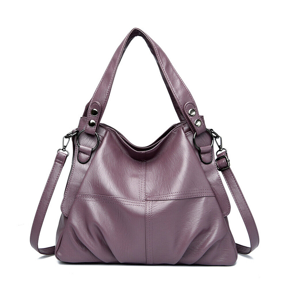 Soft Leather Handbags Women Tote Bag Ladies Large Shoulder Crossbody Handbag*CA
