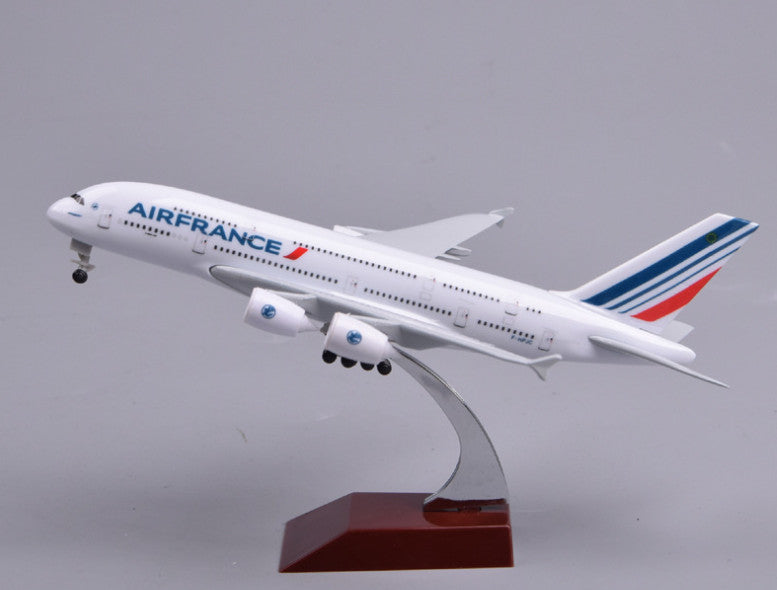 20CM AIR FRANCE AIRBUS A380 Passenger Aircraft Plane Diecast Airplane Model