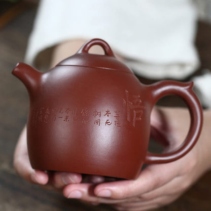 330ml Chinese Purple Clay Dahongpao Teapot Kung Fu Tea Set Tea Ceremony