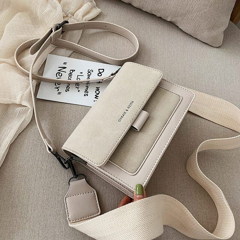 Broadband Shoulder Bag Women Messenger Bag Luxury Fashion Purse Mobile Phone Bag