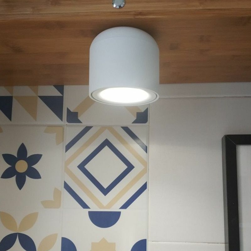 Surface Mounted LED Downlight COB Spot Light Living Room Bedroom Kitchen Bath 7W
