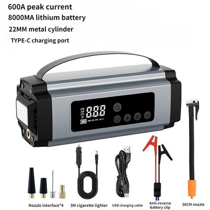 Car tire wireless inflator emergency start power all-in-one machine -03