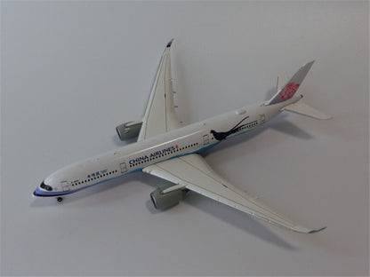 JC Wings CHINA AIRLINES For AIRBUS A350-900 B-18901 FLAPS DOWN 1/400 plane Model