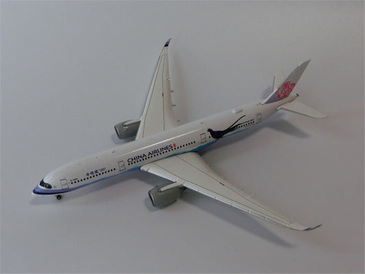 JC Wings CHINA AIRLINES For AIRBUS A350-900 B-18901 FLAPS DOWN 1/400 plane Model