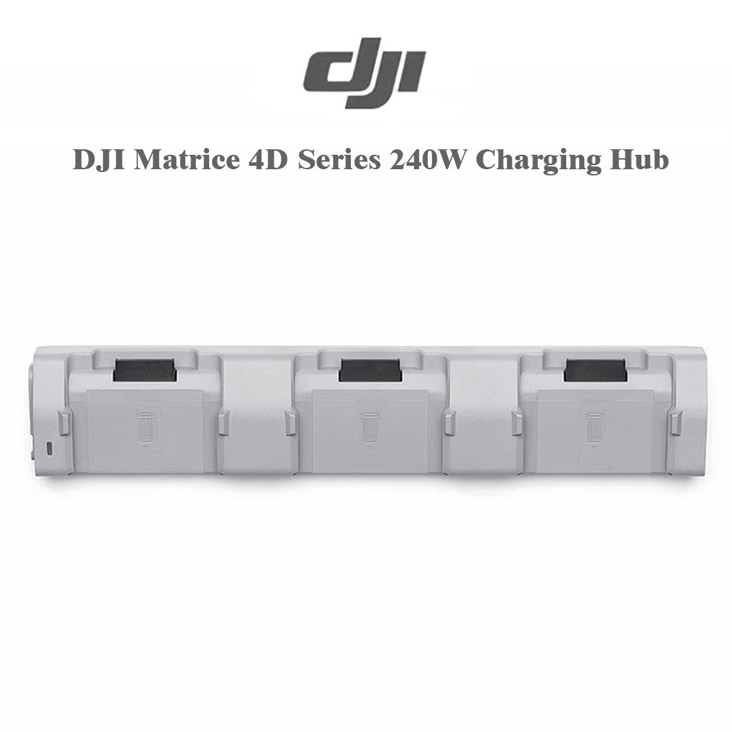 DJI Matrice 4D 240W Charging Hub –Sequential 3-Battery Fast Charge, Standby Mode